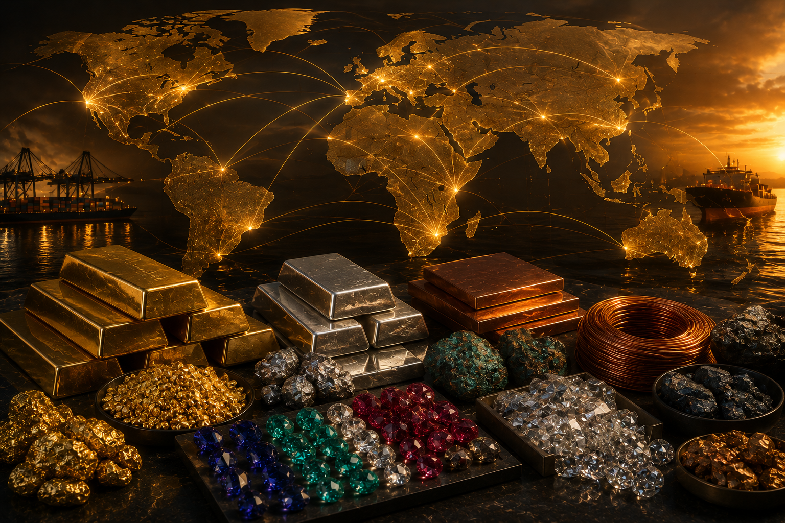 International gold trade services across Africa
