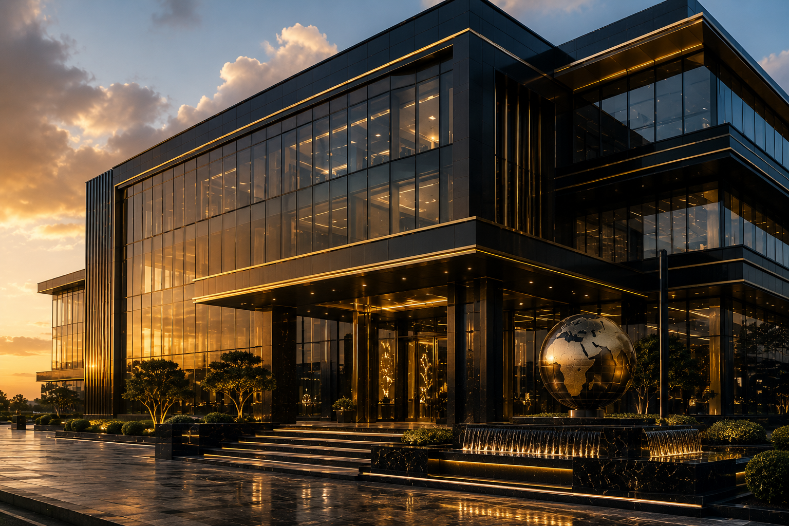 Luxury corporate headquarters