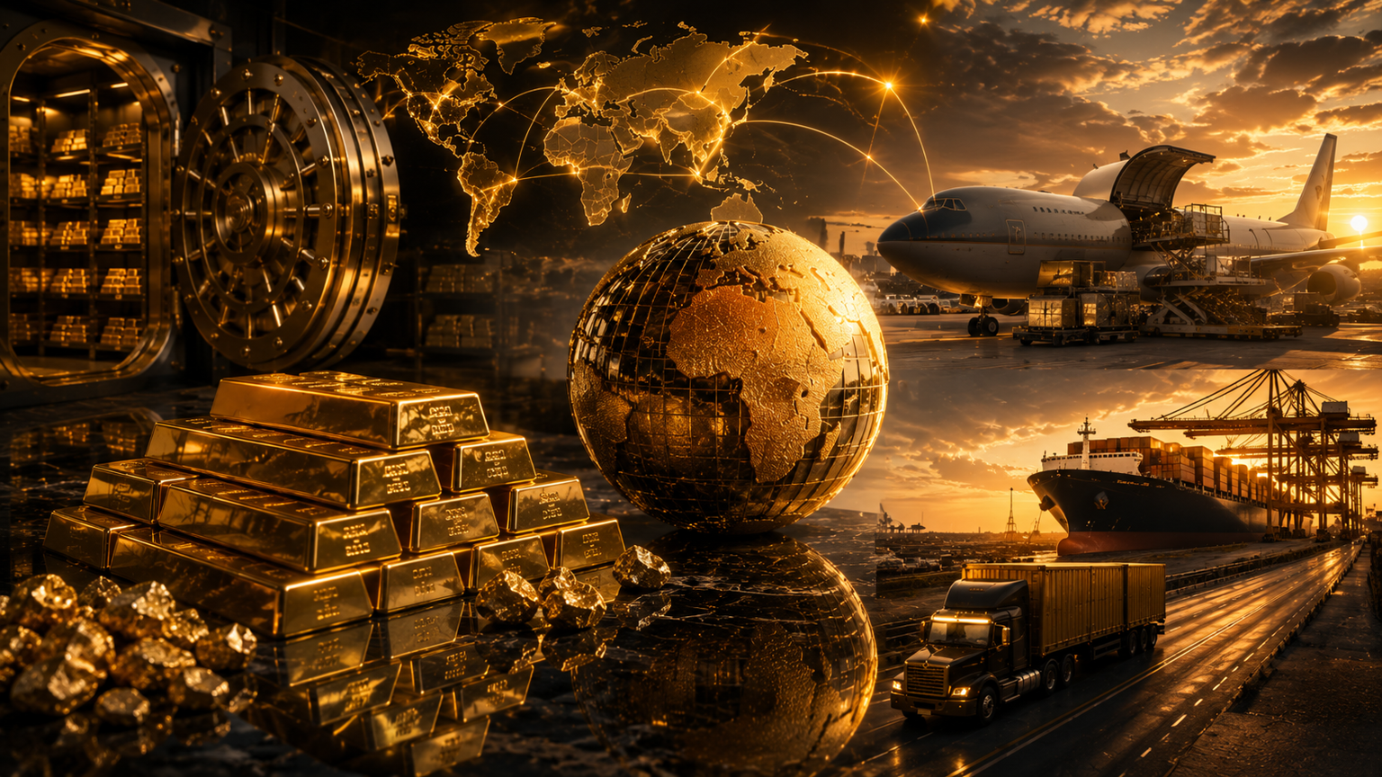 Trusted African gold trading company operations